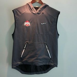 Nike Dri-Fit Ohio State CFP Sleeveless Hoodie
